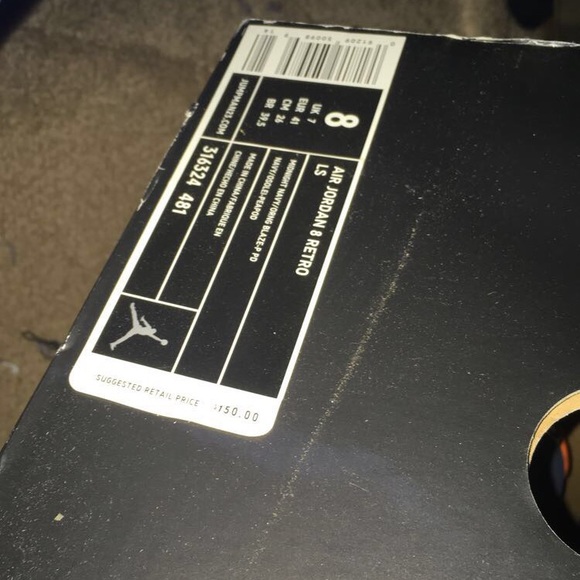 Jordan retro 8s pea pods - Picture 2 of 2